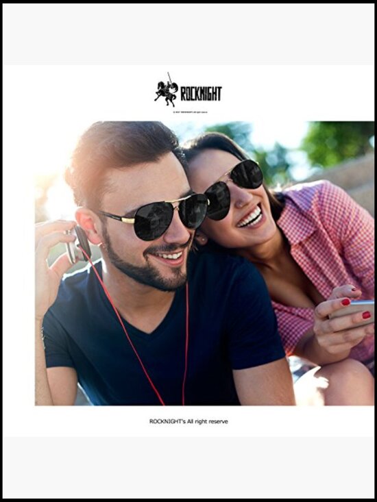 Polarized Metal Aviator Sunglasses UV400 Lightweight Driving Outdoor main image 7